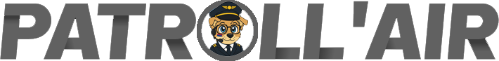 Logo Patroll'Air inversé